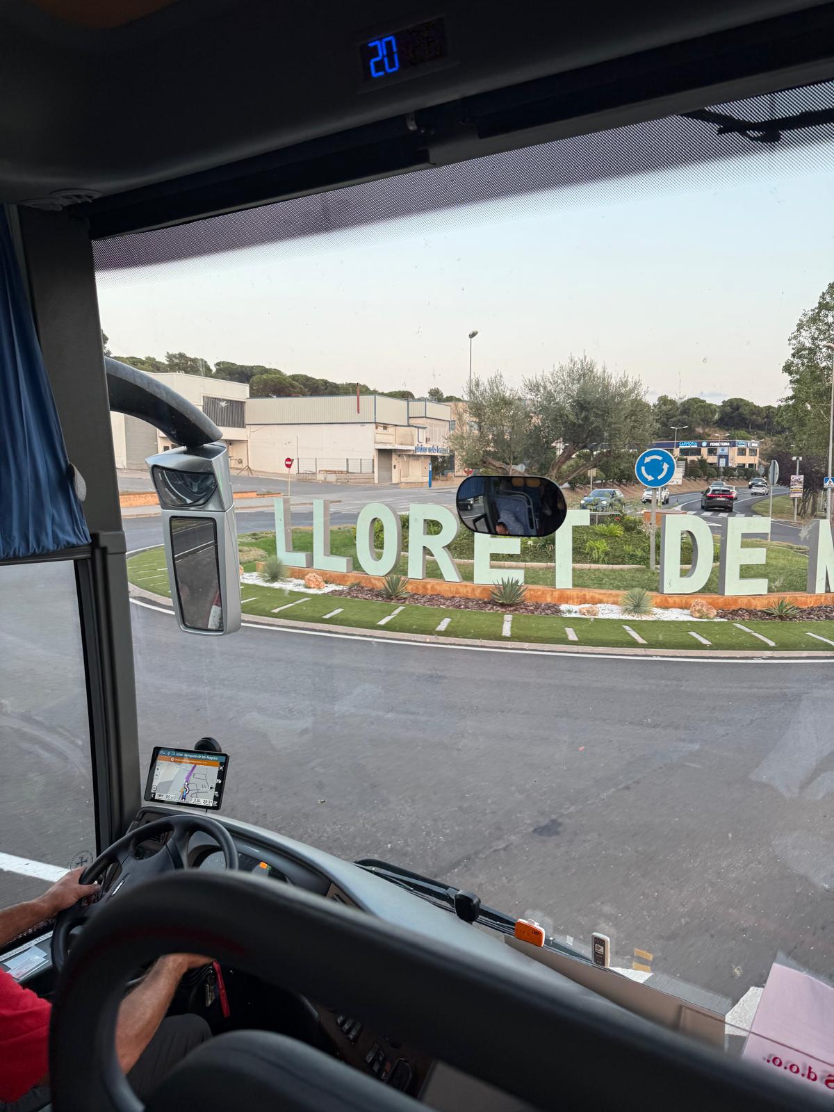 Dolazak u Lloret de Mar