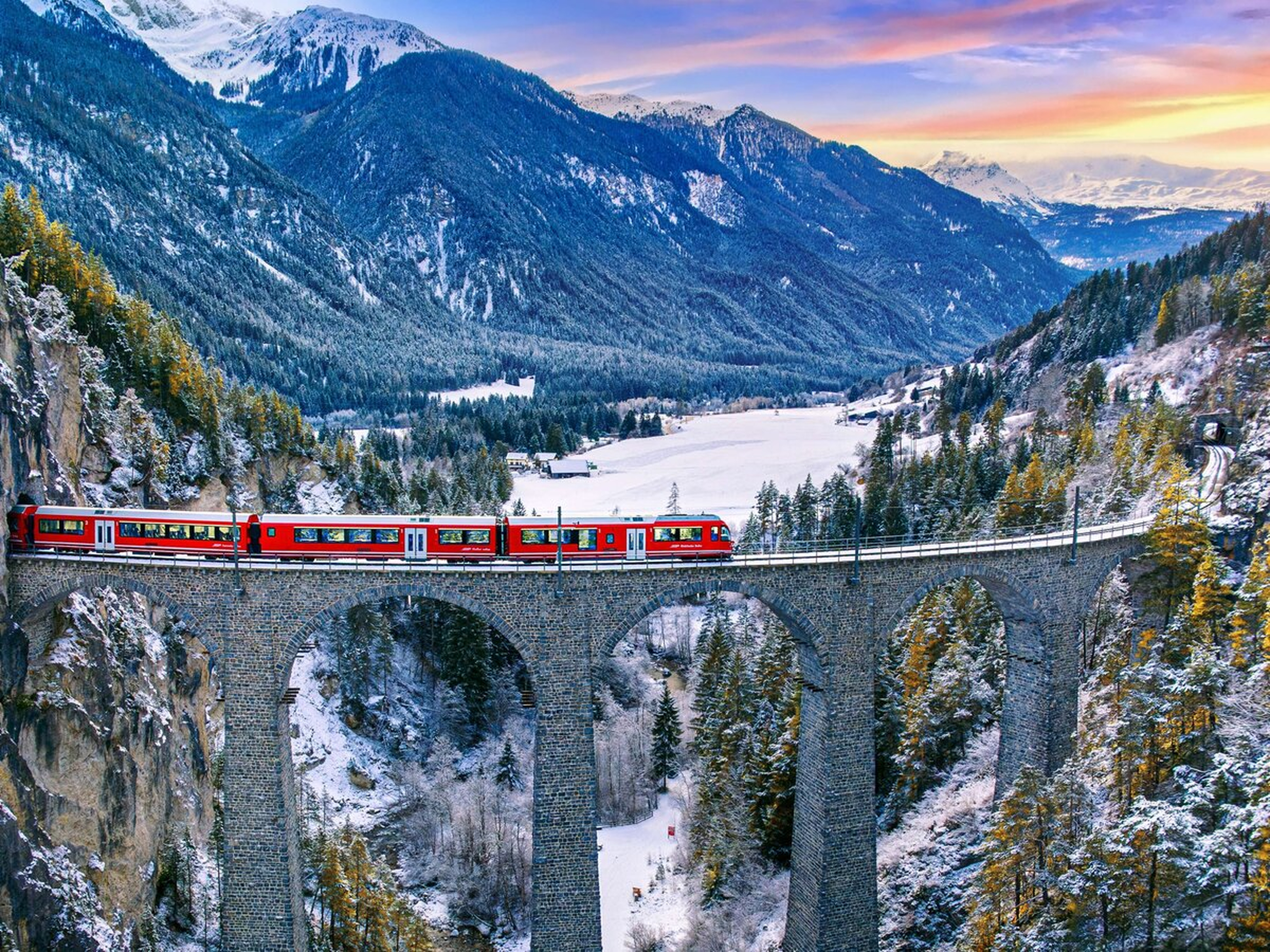 Bernina Express vikend avantura